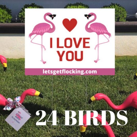 I Love You Flocking
